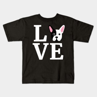 love my french bulldog Kids T-Shirt